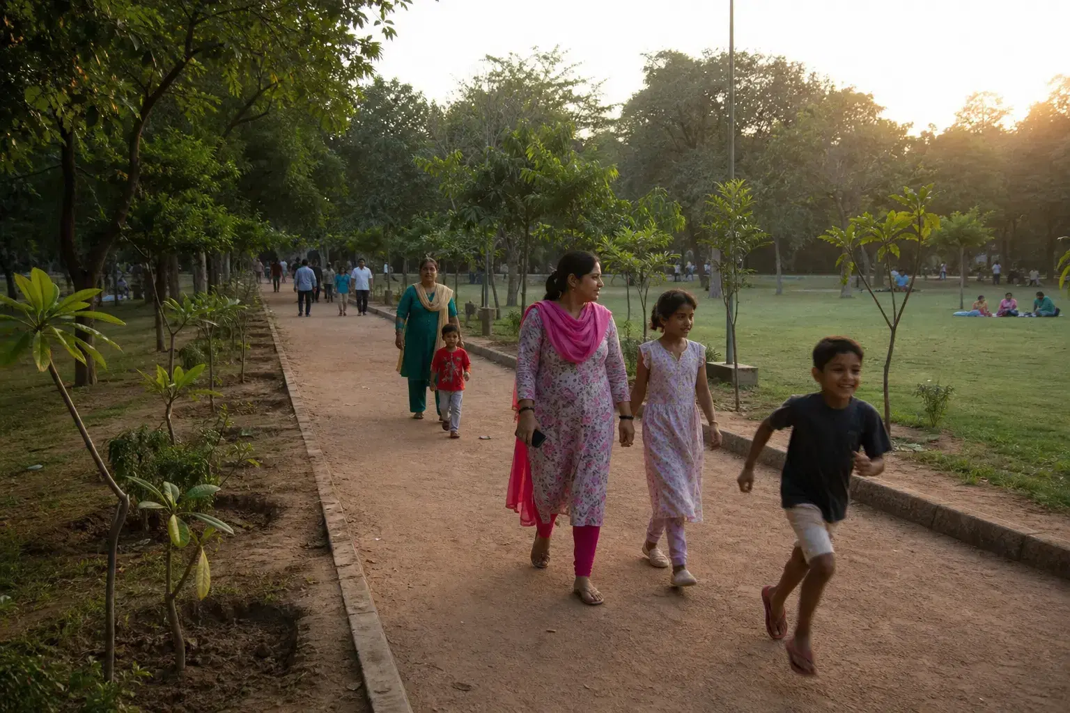 VSPF vision — restored green public spaces through Vardaan Singh Pawar Foundation environmental programs